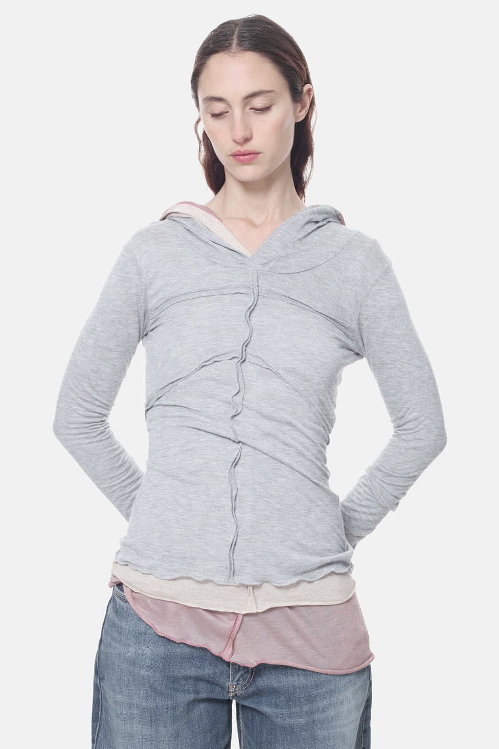 BELLA HOODED TOP