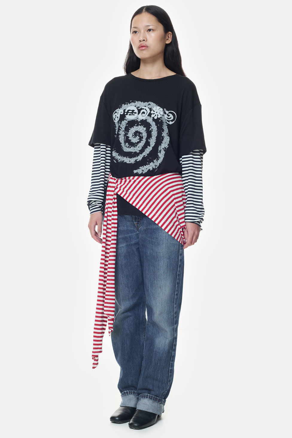 SPIRAL ELEMENTS TEE