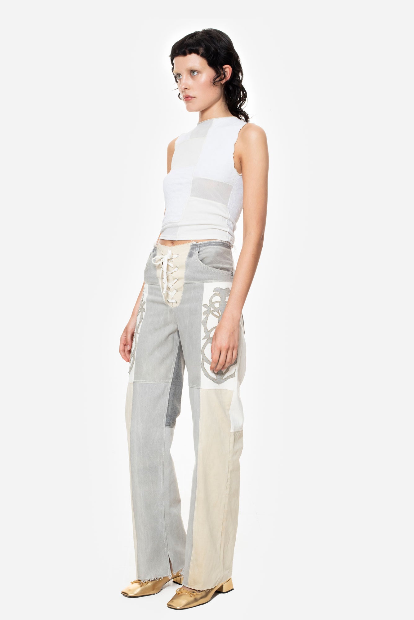 TRISTAN KEY AND LOCK TROUSERS